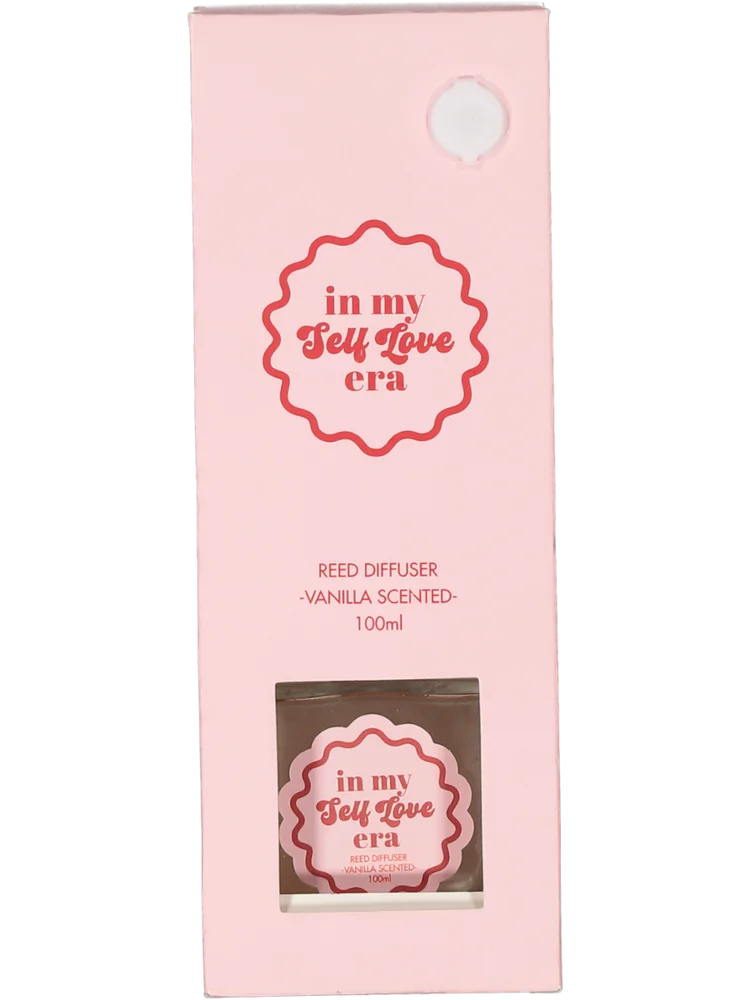 Pink Vanilla Scented Reed Diffuser