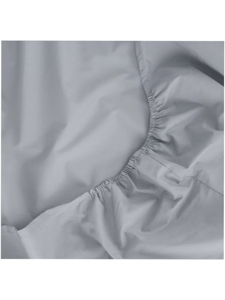 King Bed Cotton Rich Percale Fitted Sheet Extra Length