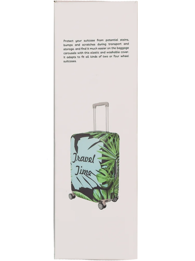 Medium Printed Luggage Cover