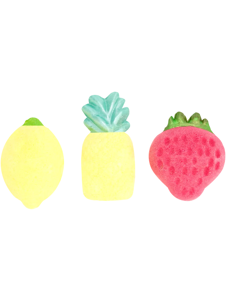 Trio Fruit Bath Fizzers