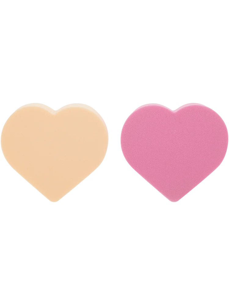 Christmas Bauble With Heart Makeup Sponges