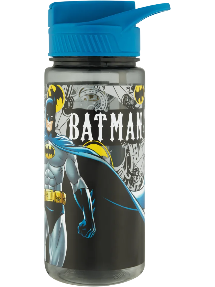 Batman Bottle With Straw