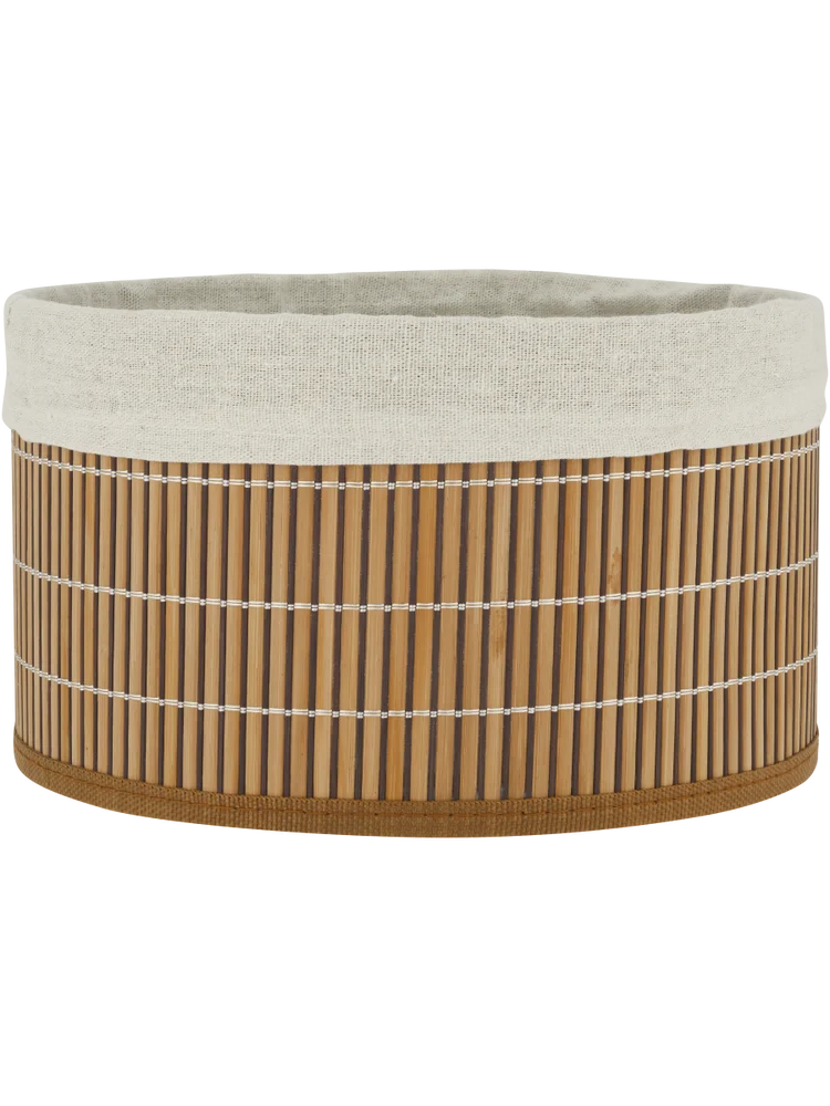 Round Bamboo Storage Basket (1)