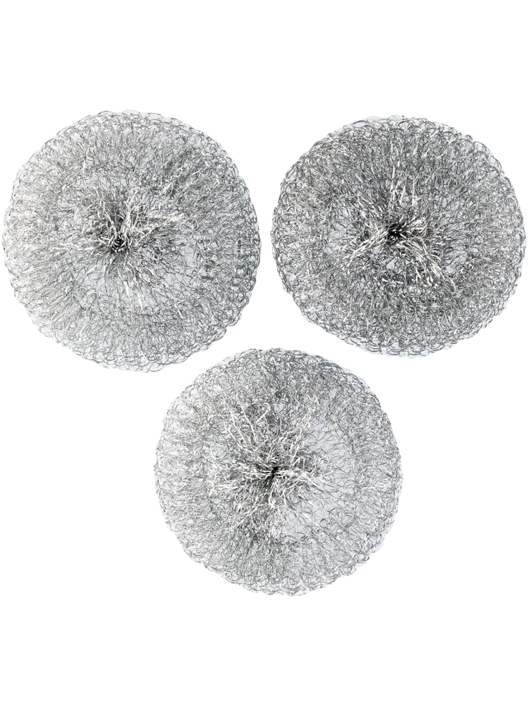 3 Pack Metal Scourers