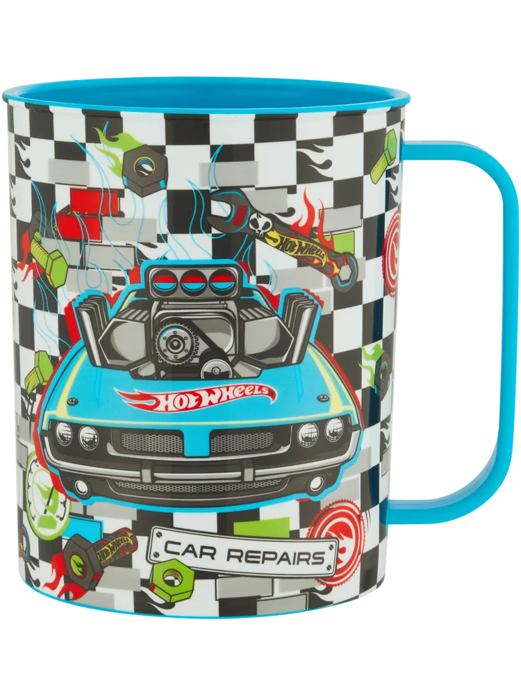 Hot Wheels Plastic Mug