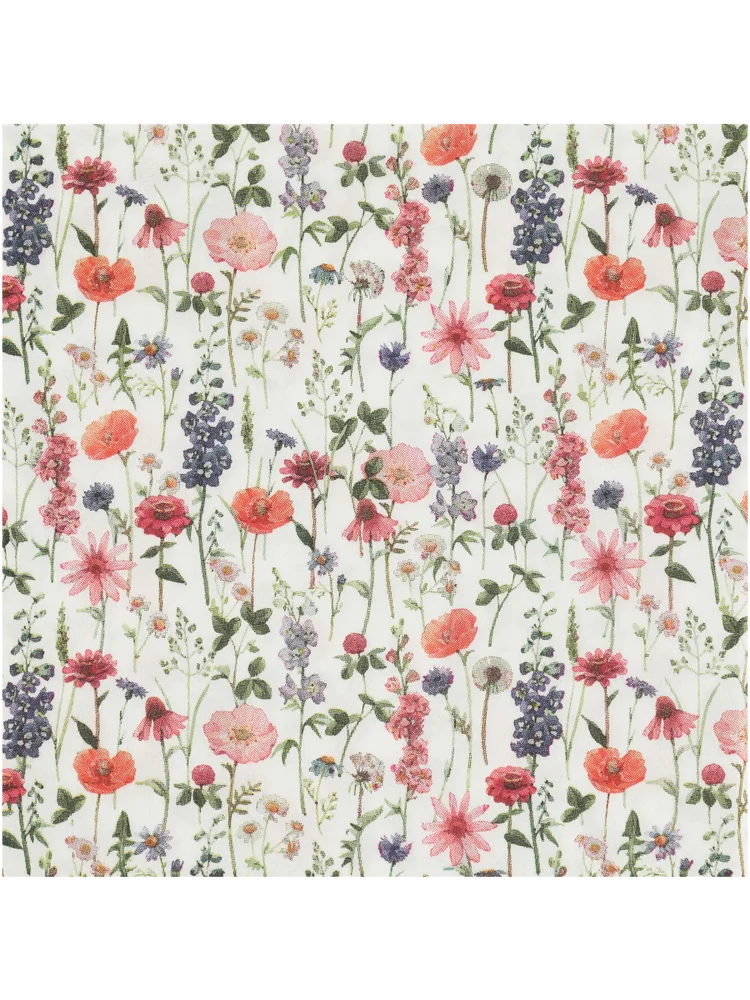 2-Ply Flower Printed Serviettes