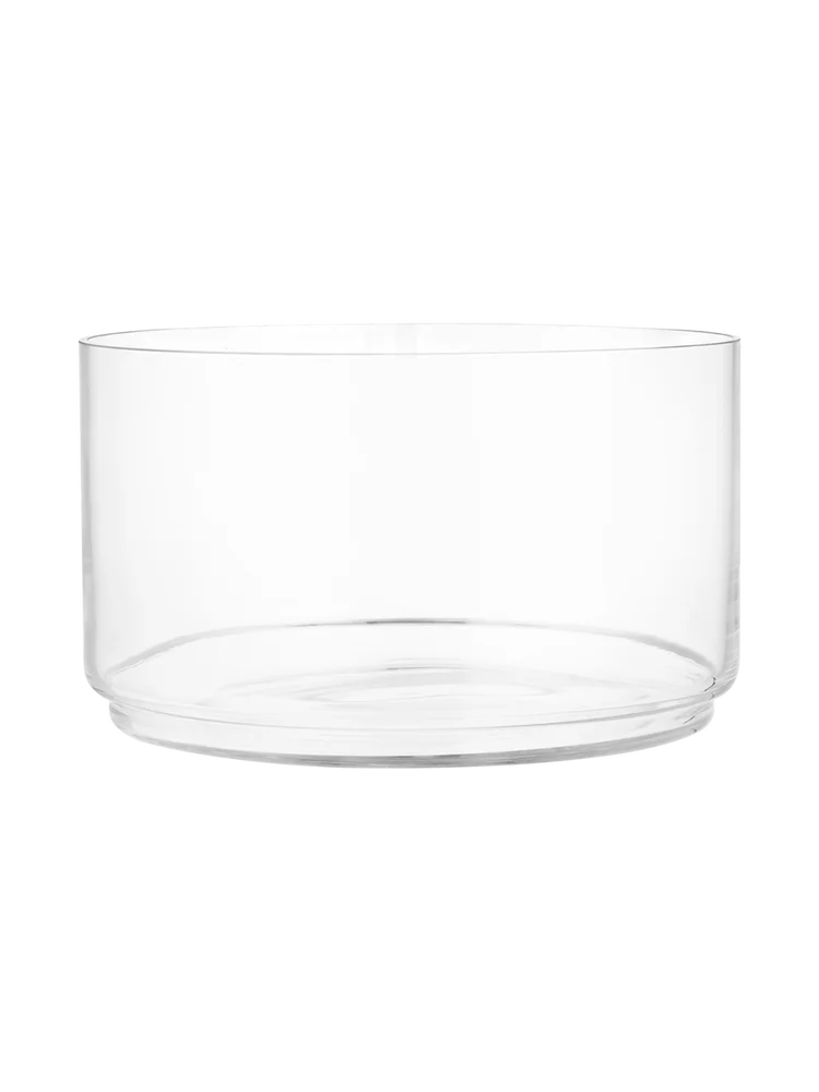 Glass Bowl 23X23X12Cm