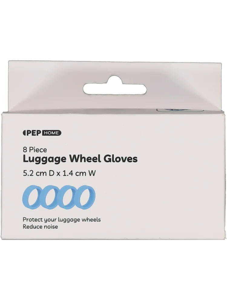 8 Piece Luggage Wheel Gloves