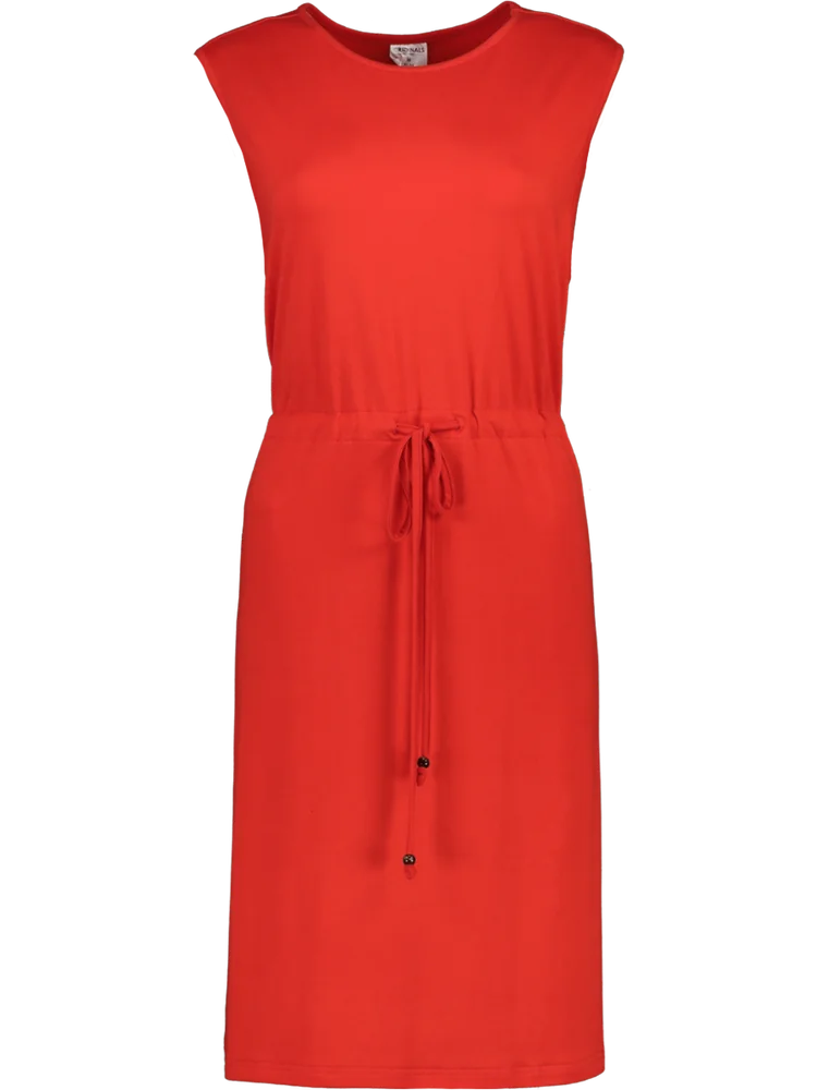 Orange Sleeveless Dress