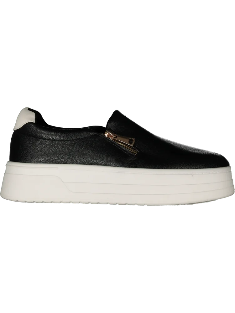 Black Slip In Sneaker