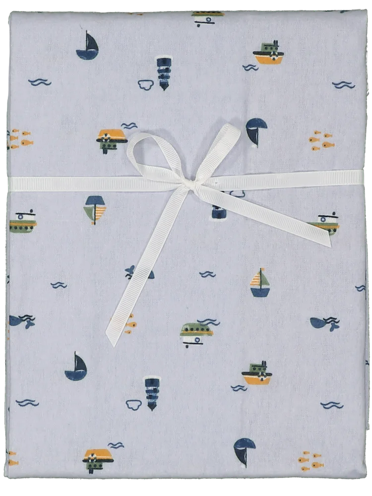 Blue Receiving Blanket