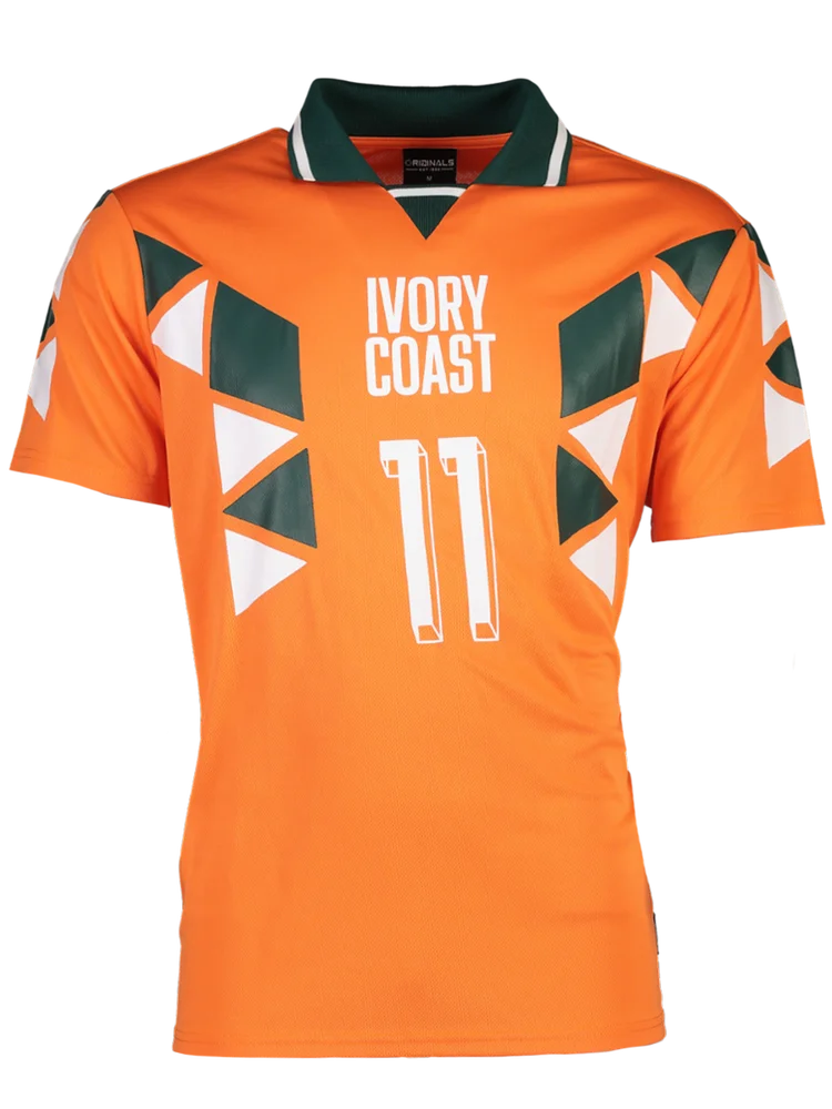 Orange Afcon Sporty Shirt