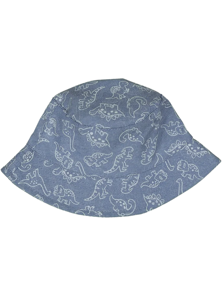 Blue Dinosaur Bucket Hat