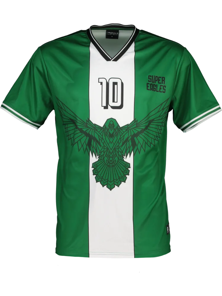 Green And White Super Eagles T-Shirt