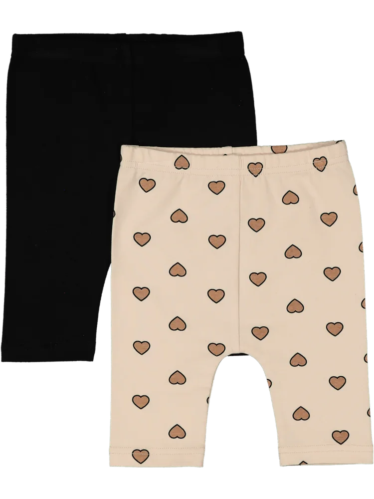 2 Pack Black Leggings