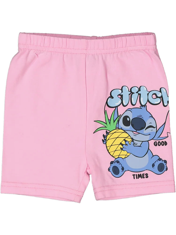 Pink Stitch Shorts