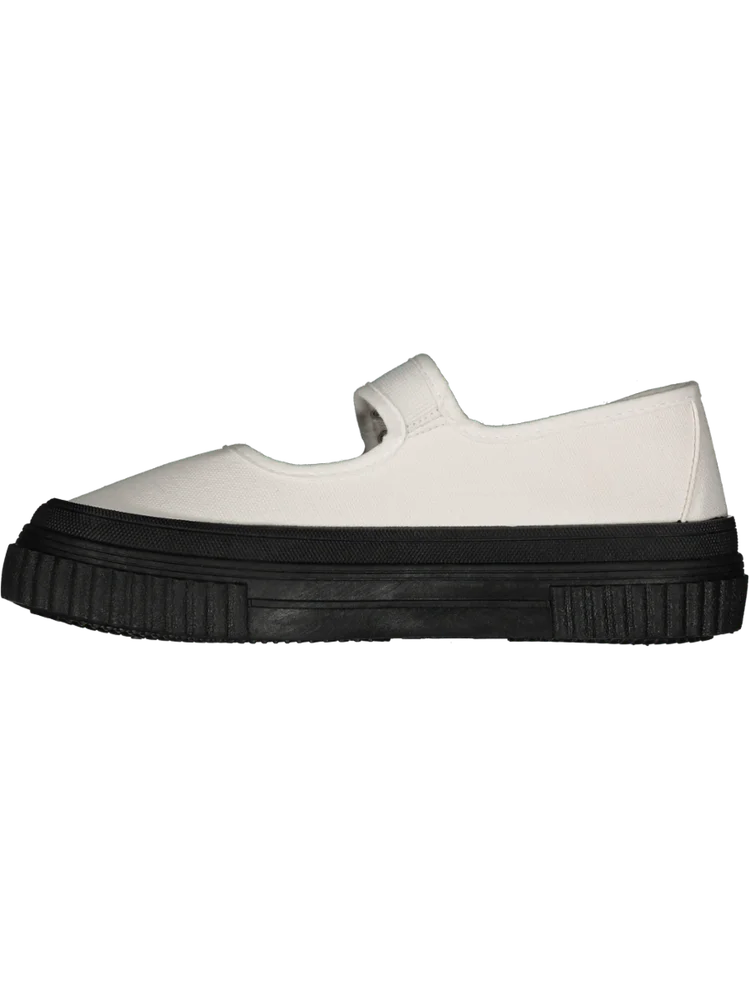 White Chunky Mary Jane Sneaker