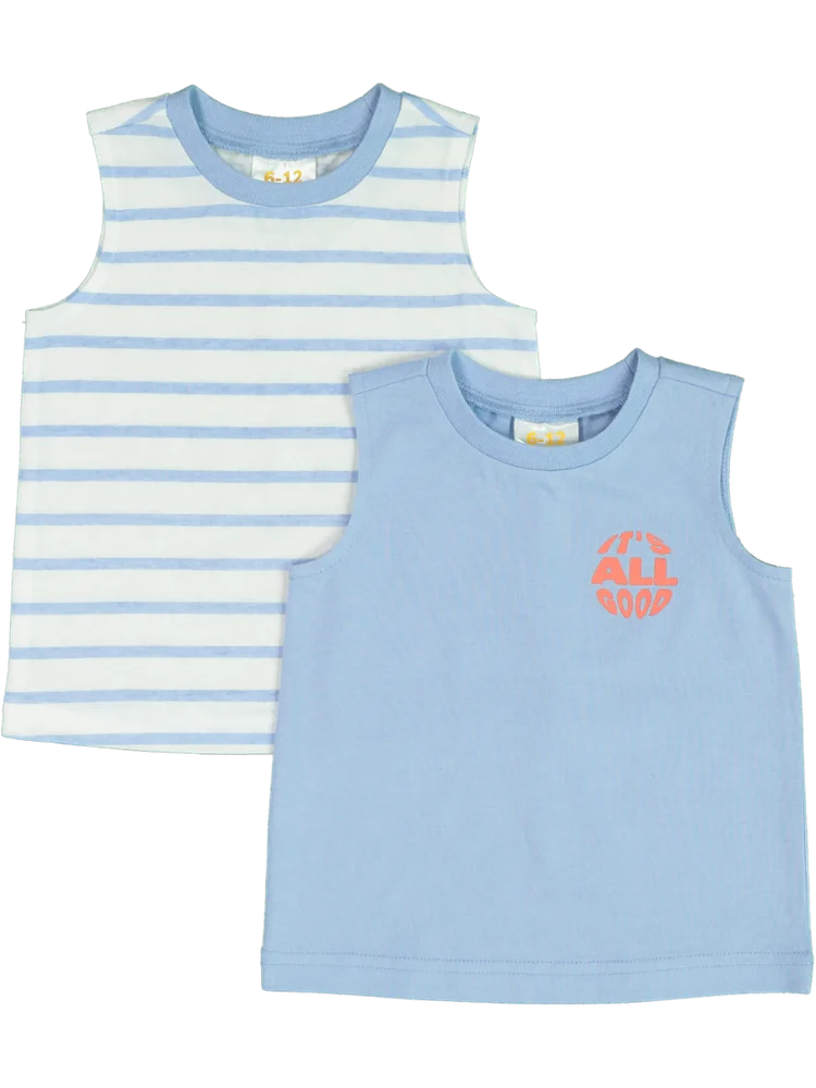 2 Pack Blue Vests
