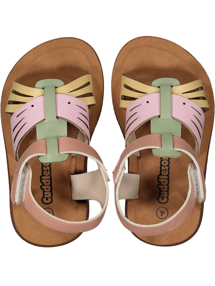 Pink Cuddlesome Strapped Sandals