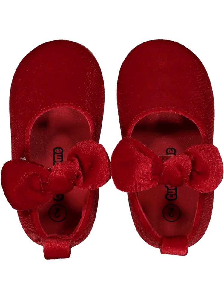 Red Ballerina Pumps