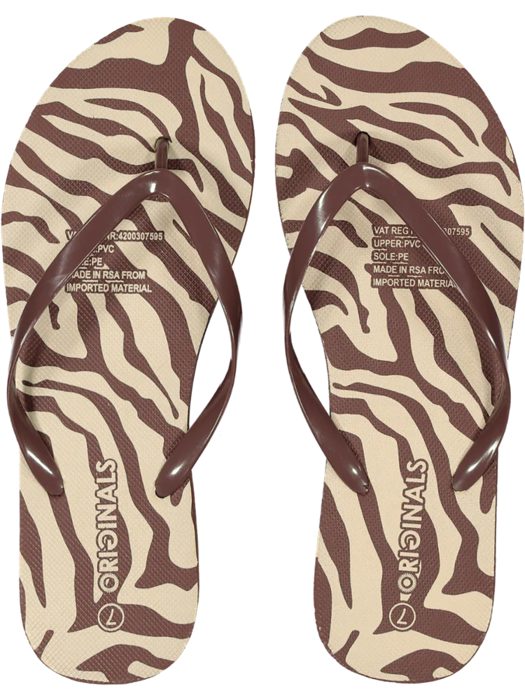 Brown Flip Flops