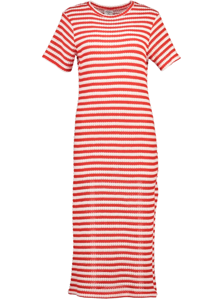 Red And White Bodycon