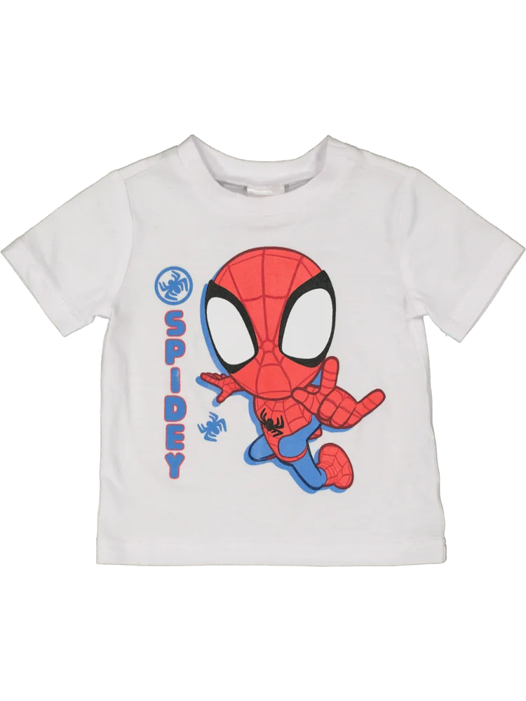 White Spiderman T-Shirt