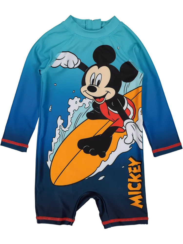 Blue Mickey Mouse Swimsuit