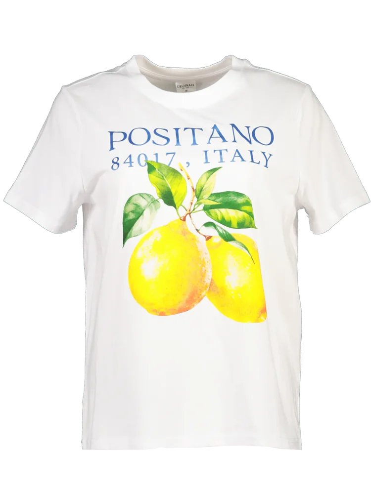 White Graphic T-Shirt