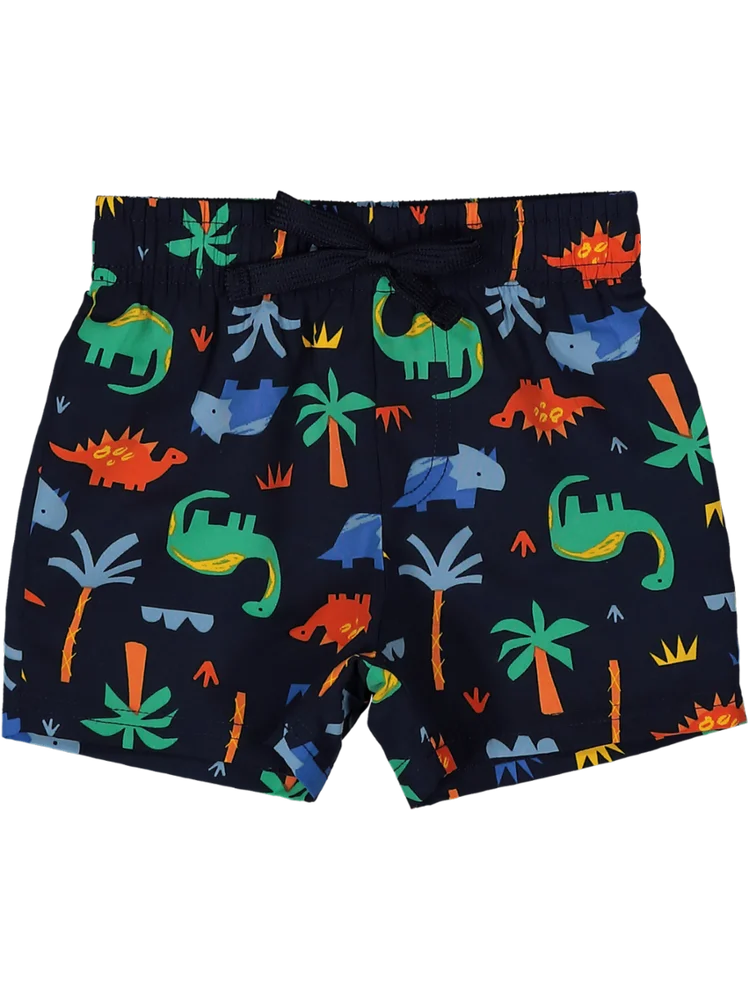 Dino Graphics Navy Shorts