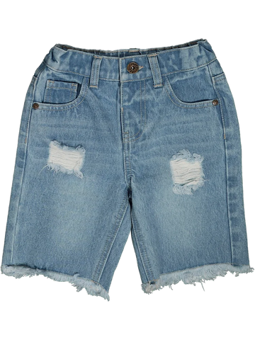 Blue Denim Shorts