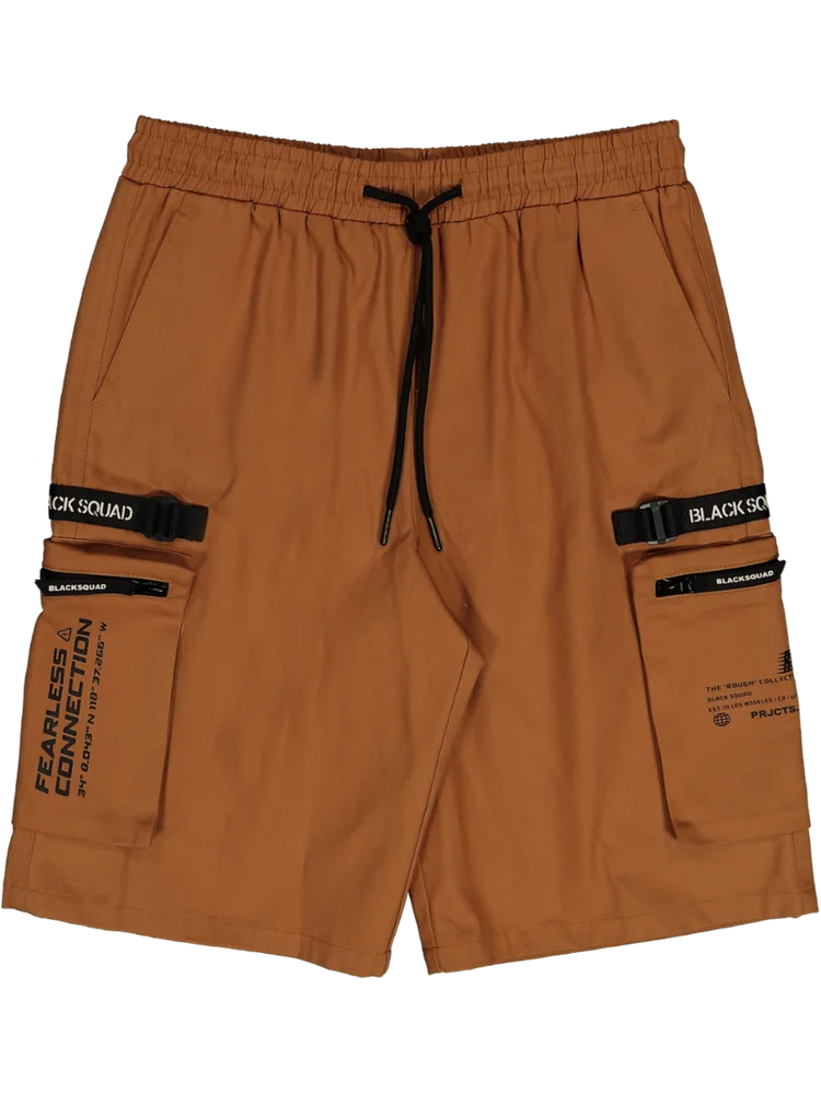 Brown Cargo Shorts
