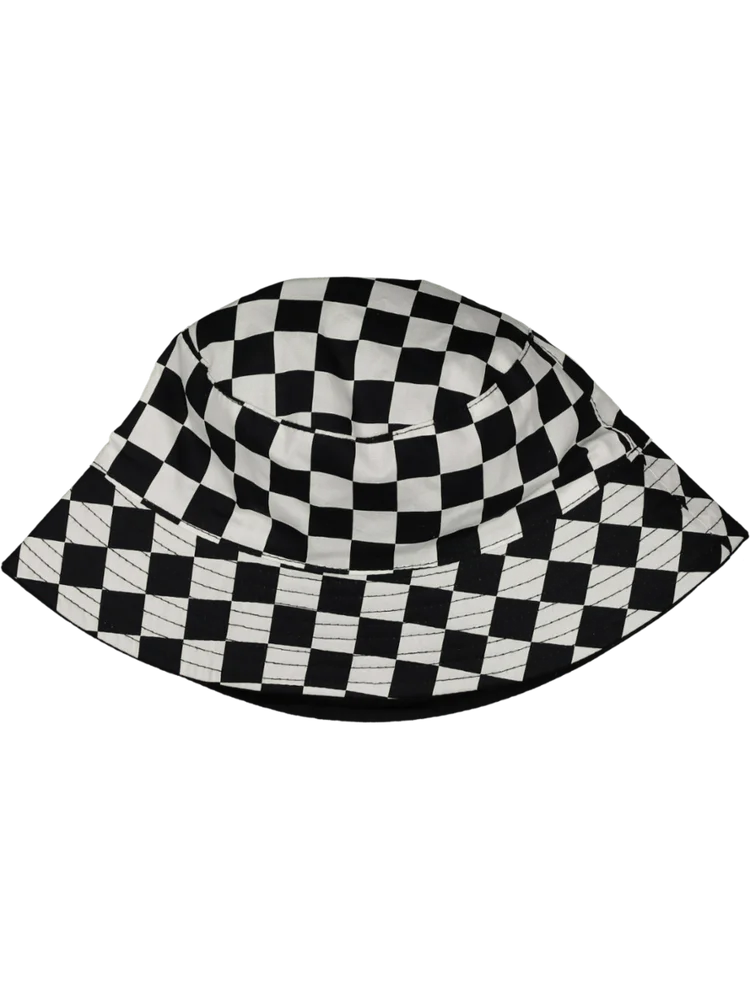 Check Reversible Bucket Hat