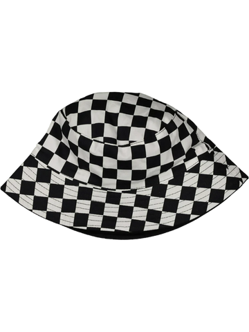 Check Reversible Bucket Hat