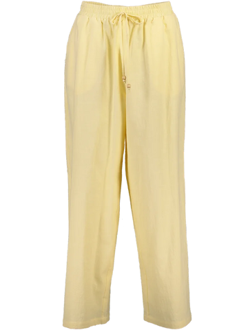 Yellow Relaxed Pants