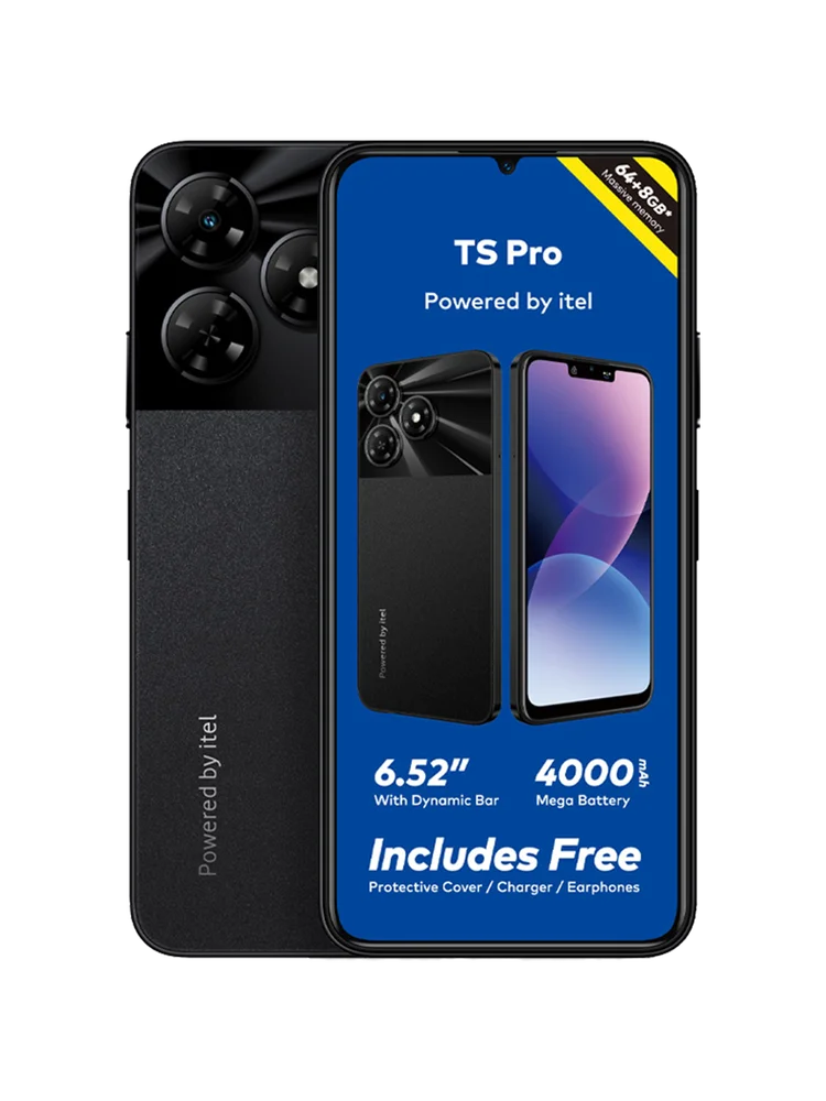 Itel Ts Pro 64Gb Black