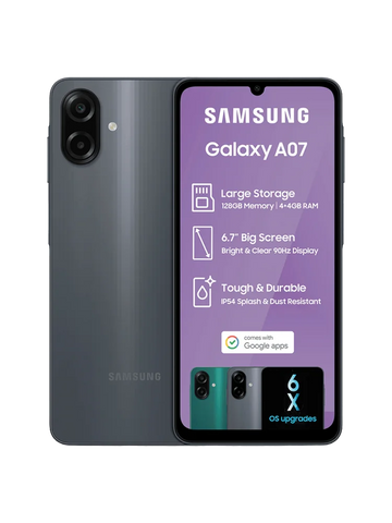Samsung Galaxy A07 128Gb Black
