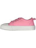Pink Lace-Up Sneakers (1)