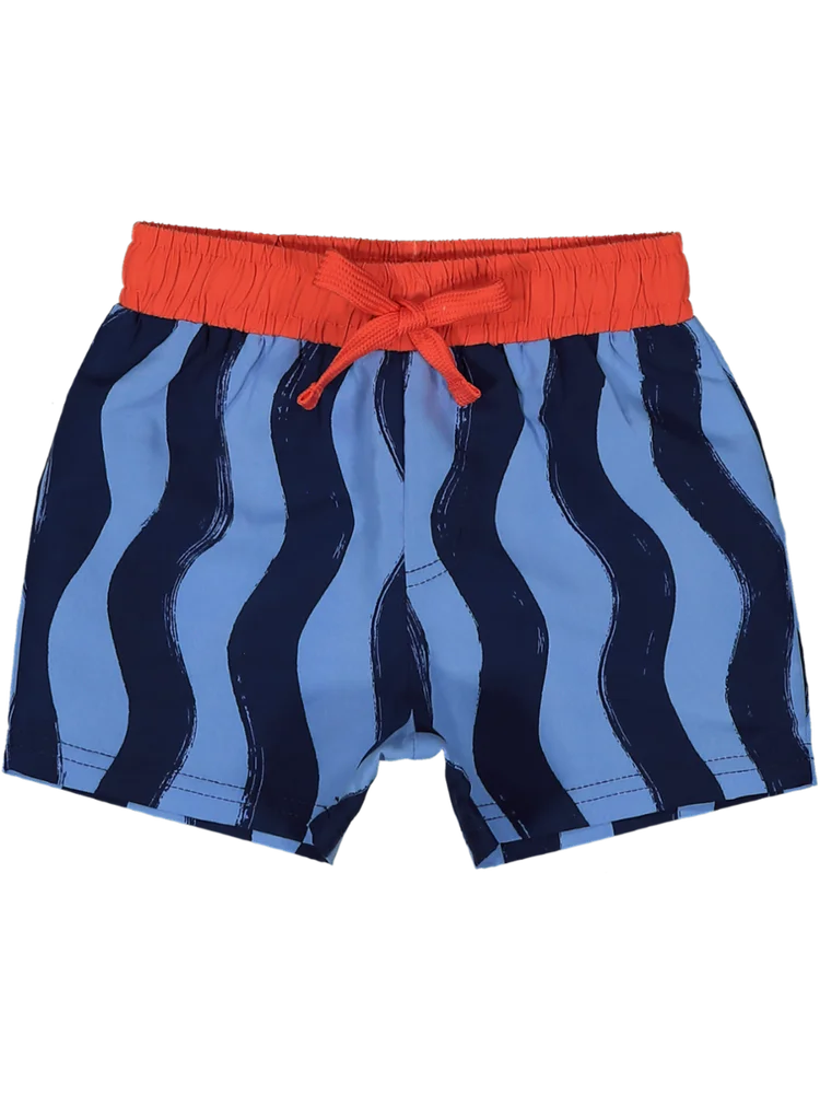 Wavy Stripe Shorts