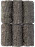6 Pack Steel Wool Rolls