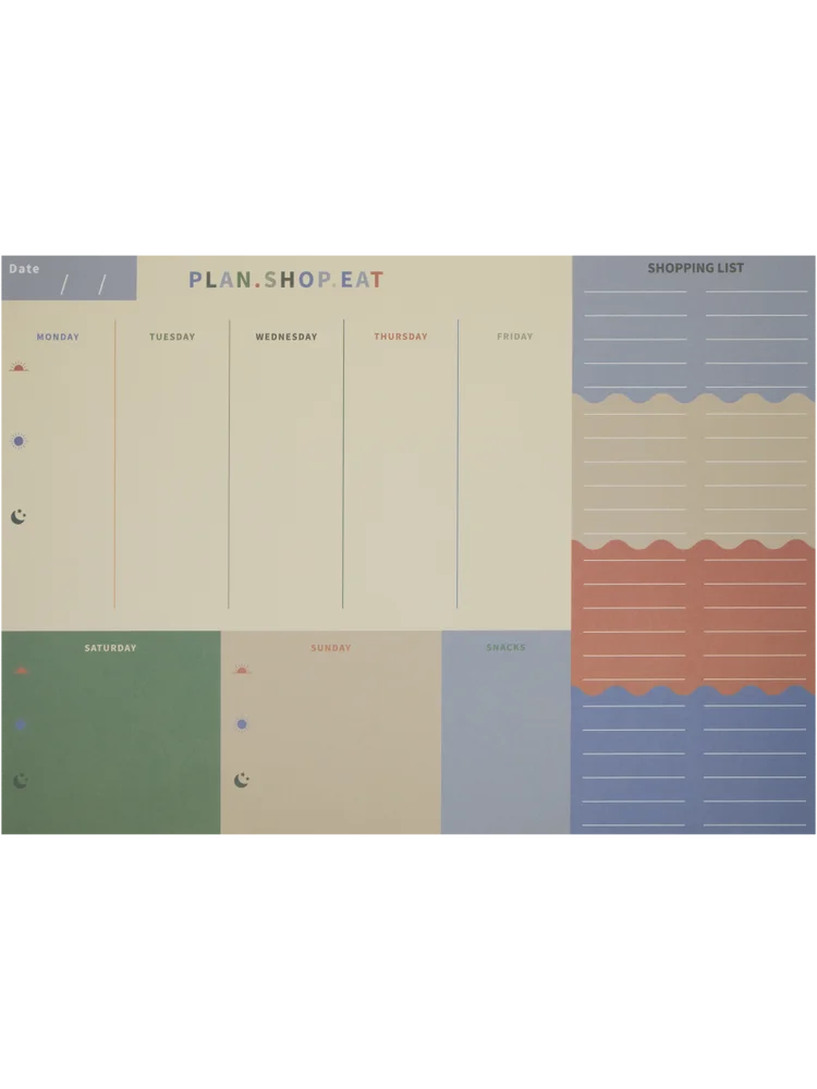 Colourful Weekly Planner