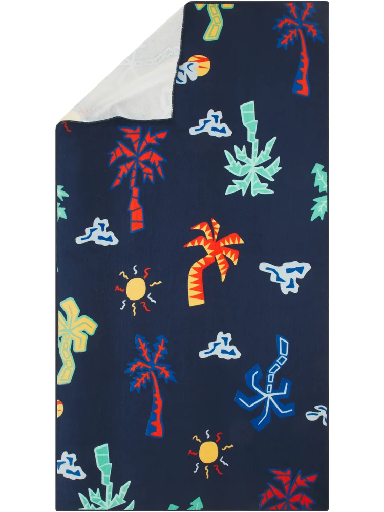 Kids Palm Trees Beach Towel