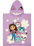 Gabby's Dollhouse Hooded Towel