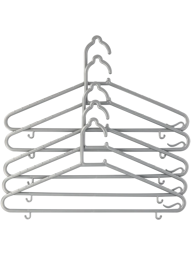5 Pack Plastic Hangers