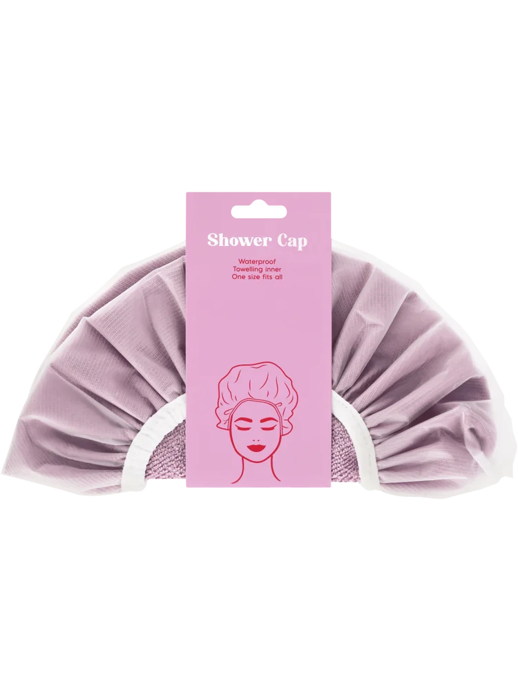Shower Cap With Towelling Inner