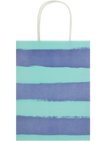 6 Pack Assorted Broad Free Stripes Paper Gift Bags