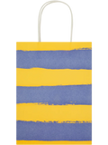 6 Pack Assorted Broad Free Stripes Paper Gift Bags (2)
