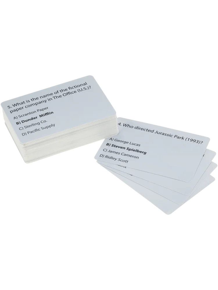 Novelty Quiz Box Game