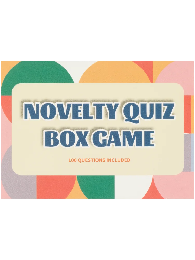 Novelty Quiz Box Game (1)