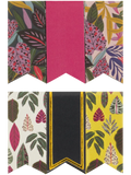 Assorted Leafy & Plain Magnetic Bookmark